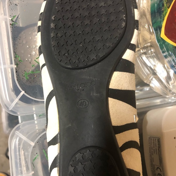 Jimmy Choo Zebra Print flats - Picture 10 of 12